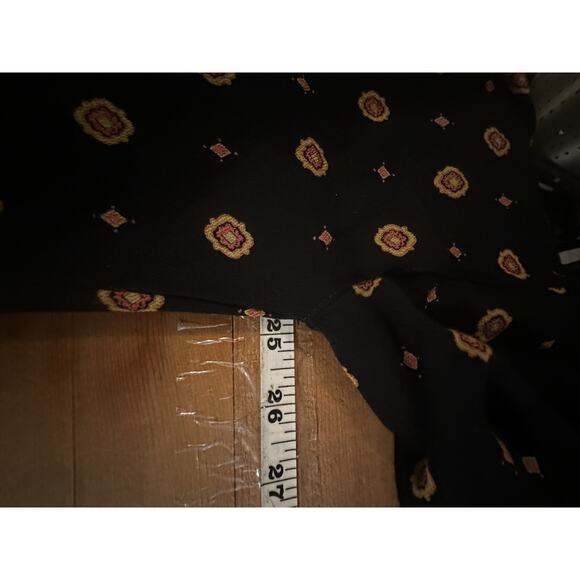 Free People Geometric Button‎ Up Top Womens Sz S Oversized Soft Casual Bohemin - Picture 6 of 9